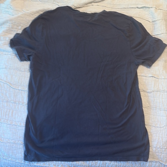 All Saints Men's Dark Blue Tee - Picture 4 of 4